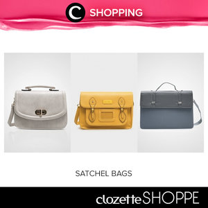 Sempurnakan daily looksmu dengan satchel bag yang cocok digunakan untuk gaya apapun. Temukan koleksi lengkapnya di #ClozetteSHOPPE. Yuk klik di sini untuk belanja: http://bit.ly/203BjnZ 