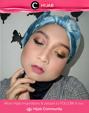 Holiday makeup look with Sunset Palette: Tasya Farasya x MIZZU. Simak inspirasi gaya Hijab dari para Clozetters hari ini di Hijab Community. Image shared by Clozetter @sevenrizkaa. Yuk, share juga gaya hijab andalan kamu