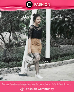 Fishnet stocking adds edge to any outfit, whether it’s in sock, tights, shirt , skirt or even dress form. Simak Fashion Update ala clozetters lainnya hari ini di Fashion Community. Image shared by Star Clozetter: @gianciana. Yuk, share outfit favorit kamu bersama Clozette.