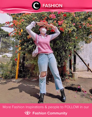 Edgy in pink! Image shared by Clozetter @mndalicious. Simak Fashion Update ala clozetters lainnya hari ini di Fashion Community. Yuk, share outfit favorit kamu bersama Clozette.