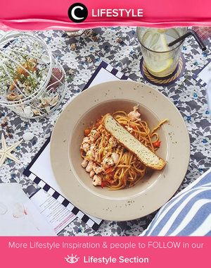 This spaghetti is so spicy for all the people who doesn't love spicy. But, when you try it, you can push yourself to the limit. Simak Lifestyle Updates ala clozetters lainnya hari ini di Lifestyle Section. Image shared by Star Clozetter: @safiranys. Yuk, share momen favoritmu bersama Clozette.