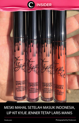 Lip Gloss Kylie Jenner mungkin menjadi produk paling diincar oleh para wanita di seluruh dunia. Apakah kamu salah satunya? Simak kehebatan lip gloss ini di http://bit.ly/22oElAF. Simak juga artikel menarik lainnya di http://bit.ly/ClozetteInsider