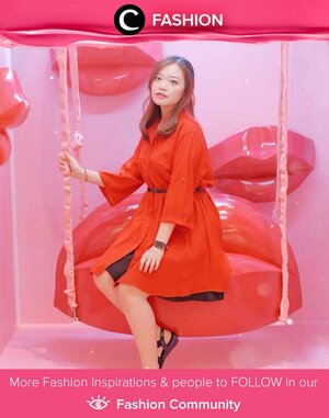 Dare to wear red likie Clozetter @Jessicaalicias? Simak Fashion Update ala clozetters lainnya hari ini di Fashion Community. Yuk, share outfit favorit kamu bersama Clozette.