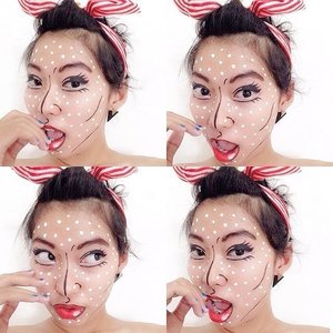 Mata kami dimanjakan oleh beragam kreasi Halloween Makeup dari Clozetters seperti pop art makeup karya #Clozetter @RimaSuwarjono berikut. Lihat lebih banyak di sini yuk bit.ly/clozettehalloween
#ClozetteID #beauty #makeup #skincare #health #lifestyle #MOTD #makeupoftheday #instabeauty #girls #beautytips #skin #brush #eyelashes #powder #bbcream #foundation #mascara #girlstuff #girlsessential #lipbalm #facecream #flatlay #makeupflatlay