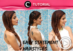 Get 2 easy hairstyles with fish braid tail in this video http://bit.ly/2i3FNLG. Video ini di-share kembali oleh Clozetter: aquagurl. Cek Tutorial Updates lainnya pada Tutorial Section.