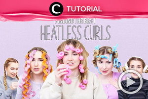 5 heatless hair curling & waving methods you need to check: https://bit.ly/3cN4LtC. Video ini di-share kembali oleh Clozetter @kamiliasari. Lihat juga tutorial lainnya di Tutorial Section.