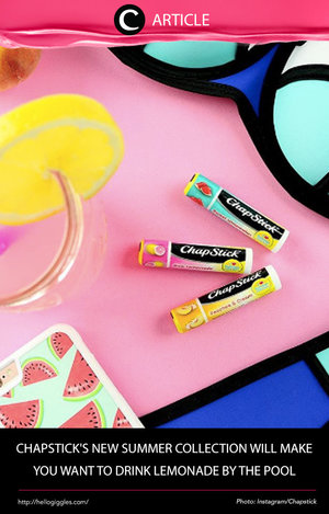 The I Love Summer collection from the iconic lip balm brand is giving us serious summer feels! Read more at http://bit.ly/2pHOV89. Simak juga artikel menarik lainnya di Article Section pada Clozette App.