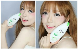 Hello sweetie! Happy Sunday 😘
I wanna share with you about my skincare product. Start from body lotion, body serum, and for me the most important is body wash.
So, yesterday i received Dove Go fresh Cucumber & Green Tea Body Wash. Every product from Dove is very good to moisturize my dry skin. Let me say, i already became a huge fans of this brand since a long time ago.
.
.
I would like to recommend this new variant from Dove Go Fresh Body Wash. A soothing scent of my favourite greentea and cucumber, enriched with Nutrium Moisture to nourishes my skin and make my skin look glowing. As an active woman who has a carreer in beauty & creative industry, looking good and fresh is a 'must'. I'm so happy finally i found my perfect-match. .
.
.
.
.
.
.
.
.
#日本 #モデル #メイク #ヘアアレンジ #オシャレ #メイク #かわいい#healthyskin  #skincare #instastyle #girl #beauty #instabeauty #makeup #makeupinspo #dove #instaphoto #makeuplook #makeupoftheday #flawless #woman #clozetteID