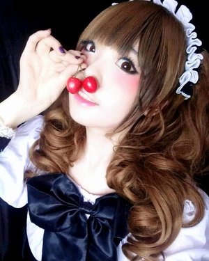 ℙ𝕦𝕥 𝕥𝕙𝕖 𝕔𝕙𝕖𝕣𝕣𝕪 𝕠𝕟 𝕥𝕠𝕡 🍒.... .#JapaneseBeauty #makeup #kawaii #beauty #style #girls #cherry#モデル #メイク #ヘアアレンジ#オシャレ #メイク #ファッション #ガール #かわいい #cute #beautiful #IndonesianBlogger #BeautyBlogger#BeautyBloggerIndonesia #ClozetteID