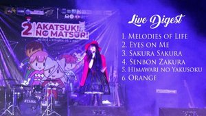 Watch the full ver video on my YouTube channel 🎬 Subscribe my channel : AIYUKISS CHANNEL for more music & makeup videos!
.
Doc. Akatsuki no Matsuri 2
October, 20th - Gedung Kesenian Gajayana, Malang.
.
Thankyou for having me @akatsukimatsuri 🎶 see you again 😊
.
.
.
.
#歌 #歌曲 #メロディー #歌手 #anisong #カバーソング #song #anime #singer #cover #可愛い #music #アニメ #singer #finalfantasy #orange #japanesesinger #clozetteid