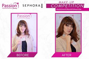 #throwback Here's the result of my 15 minutes makeup challenge from @passionjewelry & @sephoraidn for #passionatetransformation competition. Not bad right? 🙆🙆🙆