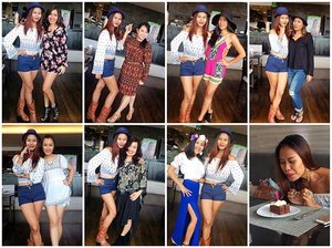 From this afternoon ❤️❤️❤️ these are my friends who made my day today... Thank you 😍😘❤️ #coachellastyle #blogger #fblogger #travelblogger #beautyblogger #birthdayparty #indonesianlivinginbangkok #clozetteid #starclozetter #bangkok #thailand