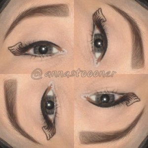 Angel wing eyeliner #eyes #eyeliner #eotd #eyesoftheday #wingedeyeliner #motd #fotd #eyemakeup #wardah #makeover #ltpro #makeupjunkie #makeupaddict #makeuplover #ilovemakeup #beautyblogger #blogger #indonesianbeautyblogger #clozetteid #clozette