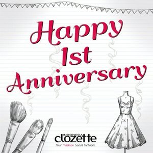 We're celebrating our 1st anniversary! And with this special occasion, we're hosting a massive giveaway! Simply regram this image and mention 3 of your friends below. There will be 10 lucky winners. Each will get bundle of beauty treat! 
Period of time: 8-11 May 2015. 
#ClozetteID #Clozette1stAnniversary @clozetteid