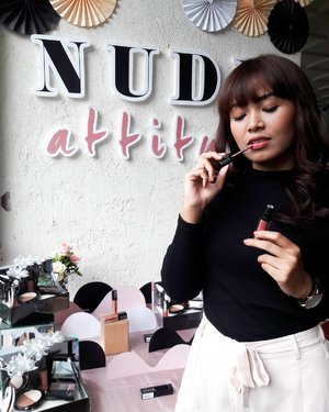 For me the combination of Lux and Posh are to die for! It's match my skin tone very well than I think it's  the perfect shade of nude for me ❤

Make me look fresh and eye-catching without looking to overboard. 💋

#MakeOverXGoGirl #NudeAttitude
#clozetteID
