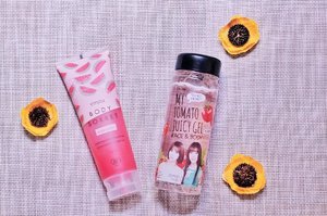 Emina Watermelon Sorbet 🍉🍉 & Celebon Tomato Juicy Gel 🍅🍅, sounds so yummy 👅 (psst.. don't drink these! )🌸
@eminacosmetics @celebon_korea •
•
#tomato #juice #watermelon #watermelonsorbet #bodylotion #aloeveragel #koreanbeauty #koreanskincare #kbeauty #blogger #clozetter #clozetteID #skincare #skincareaddict #makeuplover #vsco #vscocam #eyeem #sorbet
