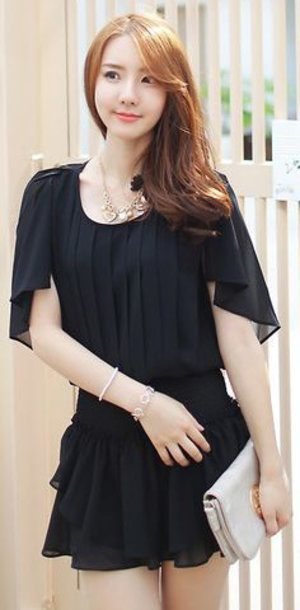 Internet Inspiration - Nice elegant simple black dress :)