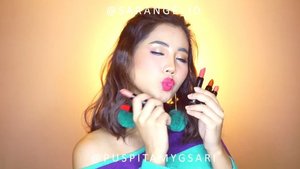 Dreamy Matte Lipstick from @sarange_id 💞💞💞💞
#1 Perfect Nude
#2 Cherry pink
#3 Chiffon Red
#4 Glam Berry
#5 Rose Ruby
Best colors, matte finish, moisturizing, pigmented, and easy to blend!
.
🎶4 Minute - Watcha Doin' Today?
🎥SONY A6000
@indobeautygram @indovidgram
#sarange #lipswatch #ivgbeauty #indobeautygram #clozette #clozetteid #beautyjunkie #beautyjunkies #instamakeupartist #makeupporn #makeuppower #beautyaddict #fotd #motd #eotd #makeuptutorial #beautyenthusiast  #makeupjunkie #makeupjunkies #beautyvlogger #wakeupandmakeup #hudabeauty #featuremuas #undiscovered_muas
