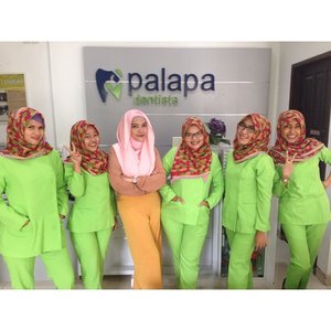 We are part of @palapadentists For reservation and online consultation go check our website www.palapadentists.com#palapadentist #dentalteam #dentist #doktergigi #doktergigijakarta #photooftheday  #hijab #hijabfashion #ClozetteID #ootd #hotd