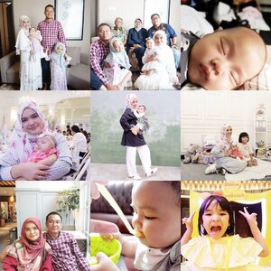 Ternyata kebanyakan likesnya buat si bulet #AairaFahima 🤗🙈 jadi #highlight Ayah Ibu dan Kakak Celina di 2019 ini ya Aaira.
.
#2019bestnine #ClozetteID #familytime #family