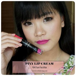 💋💄
Lipen lagi 😆😆
Yang suka lip cream warna pink terang bisa coba shade 4 ini 😊
.
Reviewnya bisa klik di bio ya
https://youtu.be/YUyb8UNKDsE

Review di blog 👇
bit.ly/PixyLipCreamAllShades-Luci
#ClozetteStar #ClozetteID #JogjaBloggirls #bvloggerid  #IndonesianBeautyBlogger #BloggerIndonesia #PixyLipCream