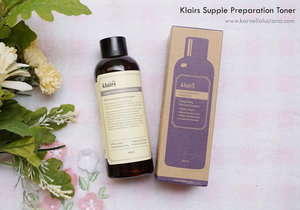 Kornelia Luciana: [Skincare Review] - Klairs Supple Preparation Toner