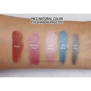 💞
Inez Natural Color Eyeshadow Palette baris kedua 😊
.
http://www.kornelialuciana.com/2017/07/review-inez-natural-color-eyeshadow-palette.html
.
#KorneliaLucianaBlog #BeautyBloggerIndonesia #BloggerIndonesia #ClozetteStar #ClozetteID #ClozetteDaily #VloggerIndonesia #BloggerJogja
#BeautyBloggerJogja
#JogjaBloggirls
#Beautiesquad #InezCosmetics #BeautiesquadxInez