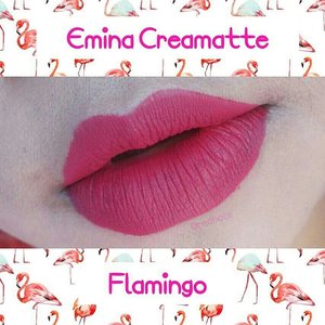 Ini Emina Creamatte shade Flamingo. Warnanya oke, formula oke. Full review di blog yah kak seperti biasa. 😘😘 #lipswatch #lipstickaddict #lipstickhoarder  #makeuplover #makeup #makeupaddict #makeupjunkie #makeover  #thepowerofmakeup #beautyblogger #beauty  #indonesian #bblogger  #instamakeup #instabeauty #beautybloggerid  #sbybeautyblogger
#indonesian #ClozetteID #eminacosmetics #eminacreamatte #eminaflamingo