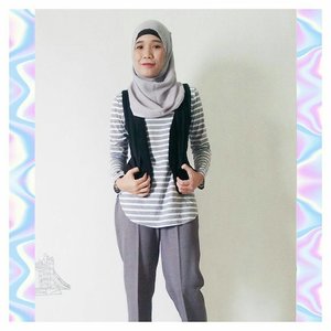 that vest is an old vest. it was my mom's way back when and now its mine. as well as for the trousers⠀.⠀#hijabiandfab #hijabstyle #hijabfashion #hijabiblogger #blogger #lifestyleblogger #blog #clozette #clozetteid #instaquotes #instadaily #vintage #vintageclothing