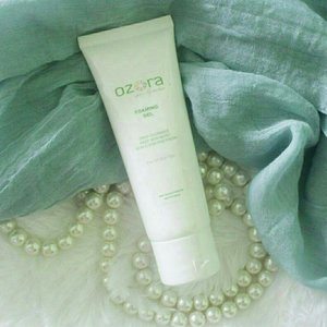 facial wash dari Ozora Skincare yang bikin kulit jafi super lembut😍 baca reviewnya di blog aku ya💚 #beauty #skincare #facewash