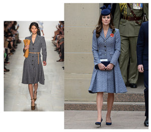 Spotted: Kate Middleton In Michael Kors Coat From The Spring 2014 Collection