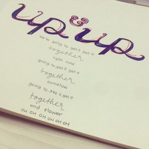 Looping. Up&Up.

#handlettering #marker #brush #clozetteid #coldplay