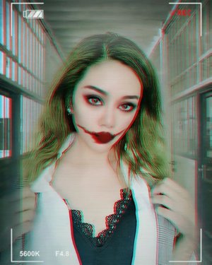 Halloween vibes just around the corner, don't have time to create any Halloween makeup simply use this Halloween filter from @beautyplus_id you can even create such cool videos like this join this @giselavi_ @yunita.sasmita @jovitha11#BPlusHalloween#HalloweenBP2018