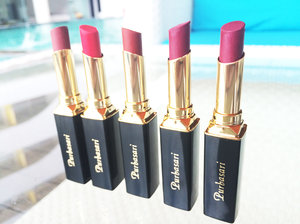 lipstick cantik ini harganya kurang dari 30 ribu loh! dan warnanya bagus2 banget. untuk review dan swatches nya, kamu bisa baca di http://beautyveller.blogspot.co.id/2016/01/review-purbasari-matte-lipstick.html