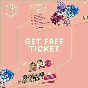 I really want get free ticket @beautyfestasia Because this is The Biggest Beauty Festival and conference for all beauty enthusiast in South East Asia. Woooow I'm so excited to join this event!! And I want meet the famous beauty bloggers in Asia and I want get knowledge about beauty that I could run it in the reality 🙏 #BeautyFestxClozetteID #BeautyFestAsia2017
Dan skrg @ClozetteID @BeautyFestAsia @Popbela_com
akan membagikan 6 tiket gratis berikut cara mendapatkannya:
1. Like & regram gambar ini.
2. Follow, tag dan mention @ClozetteID, @BeautyFestAsia @Popbela_com.
3. Tuliskan alasan kamu ingin mengikuti kontes ini di caption dan berikan hashtag #BeautyFestxClozetteID #BeautyFestAsia2017.

Periode: 10-14 Maret 2017.

Masing-masing pemenang akan mendapat 1 tiket Beauty Fest Asia The Social Package.

Good luck! #clozetteID