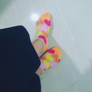#socks 
Lope lope mode on 💞💖😍😛😁
#ootd .
.
.
#mysocks #lovemotif #love #ritystory #ritystyle #womanblogger #womantraveler #clozetteid #like4like #followforlike #igersworldwide