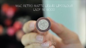 Just tried #MACCosmeticsID Retro Matte Liquid Lipcolour in shade Lady be Good 💄. Love the shade from the first sight, perfect warm nude for a 'nudist' like me 😍. First impression - I really think it's awesome, because:
.The shade is really pretty
.The formula is great; light, doesn't emphasize my lip lines, buildable, pigmented -one layer is enough to cover my lip color
.Doesn't dry my #lips, my lips are already chapped before application but it didn't make it worse
.Transfer-proof! 💋
.Awesome staying power!

This video is my submission for #MACRetroMatte #MakeItMatteLivJunkie #giveaway held by @livjunkie

Wish me tons of luck because I'm dying to try another shades 😘

#MakeitMatteID #LYKEambassador #clozetteID #Clozettedaily #beauty #lipswatch #beautyblogger #asianbeautyblogger #indonesianbeautyblogger #beautybloggerindonesia #makeup #wakeupandmakeup #makeupaddict #pinkhair