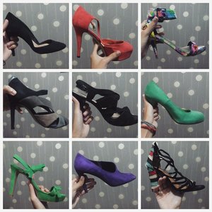 Babies! 💜 #pumps #peeptoe #heels #strapheels #stilleto #shoes #Clozette #clozetteID