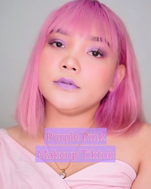 Karena ku cinta ungu dan pink 💜💗 .
.
.

#lidyamakeup #motd #tiktok #tiktokindonesia #purplemakeup #pinkhair #makeuptransformation #clozetteid #indobeautysquad #tampilcantik
