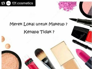 #Repost @f2f.cosmetics with @repostapp
・・・
Bicara tentang merek lokal. Apasih yang ada dipikiran kalian pertamakali?

Simak ulasan @depruttt  di http://www.depruttt.com/2017/01/merek-lokal-untuk-makeup-kenapa-tidak.html?m=1 ) .
#clozetteID