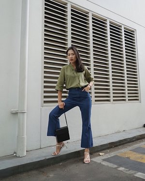 my kind of olive shades outfit by @dearmustard —— vibrant vibes on mood! ✨