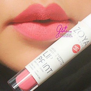 Matte lipstik terbaru dari Zoya Cosmetics, Zoya Lip Paint akan mulai hadir di pasaran pertengahan april ini, kalian jg bisa cek2 IG @zoyacosmetics untuk pre order dan mendapatkan promo serta diskon khusus 👄👄💄💄 www.girlsweethings.com#clozetteid #starclozetter #mattelipstick #zoya #swatch #IBB #beautyblogger