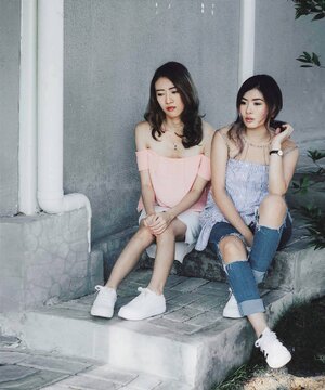My other half 👭 #siblings #julijulijuli #clozetteid #sisterhood 
Pic by her other half @juanantoniolimanto 😁