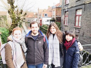 📍Brugge Belgium #throwbackthursday ! Miss you guys! 🐎🐎 #Erasmus + is surely an eye opening experience , got to be friends with people from all of the world 🌎 how to apply? Check your own faculty / uni website, prepare all the needed documents (Lebenslauf / CV, Cover Letter, Forms, English / Language Test Result etc depends on your Uni ) 💕 then wait for the interview! Learn the possible questions in erasmus help website and you’re good to go! 🎉