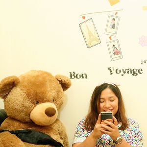 me with giant bear <3