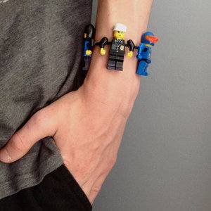 the cutest lego bracelet #clozetteaccessories #COTW
