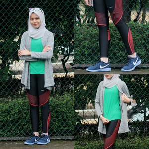 Live a healthy life now. Don't regret it later! Let's make a healthier life by doing some active activities for a better you! Don't forget to wear your most fashionable and comfortable sport outfit, just like what I do. I'm wearing running top, power speed tight, and running shoes all by Nike! Would you like to join and inspire us, girls? Let's have a worth youth time by see more inspirations here http://bit.ly/1nKxAtu! #ClozetteID #ForABetterMe #BetterForIt
