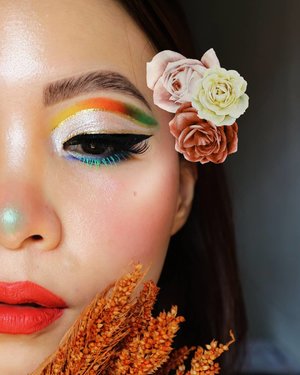 SPRING HAS SPRUNG P.2----------Anggep itu jepit bunga 🌺🌼Deets :@benefitindonesia my brow pencil@rollover.reaction cushion compact@juviasplace masqurede & afriqueGold eyeliner @mybeautystoryid Black eyeliner @nyxcosmetics_indonesia Face palette @beautycreations.cosmetics floral bloom💄@maybelline super stay matte ink.Brushes using the 100% cruelty free !@sigmabeauty F40 for contour , F03 for highlight, and E25 blending brush. (2 years warranty)#sigmaspringbreak19..#fakeupfix #makeupforbarbies2 #anatasiabeverlyhills  #peachyqueenblog #abhbrows #bretmanvanity #nyxcosmetics_indonesia #amrezyshoutouts  #beautygram #juviasplace #undiscovered_muas #morphebabe #slave2beauty #wakeupandmakeup #makeupobsession #fiercesociety #bunnyneedsmakeup #hypnaughtymakeup #makeupinspiration #clozetteid #beautybay #springmakeup