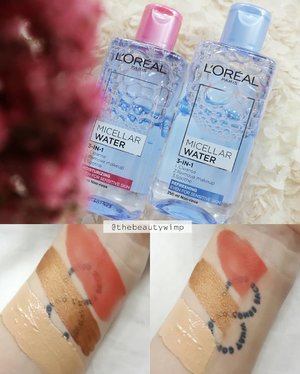 Just me being so late discovering how gewddd @lorealmakeup @lorealskin micellar water is ✋my fav is the pink one as it contains rose water extract which's been the best-est friend for my dry skin. Not to mention, the formula is also so gentle that it's guaranteed save for those with sensitive skin 💞
.
.
#fotd #beautyblogger  #surabayabeautyblogger  #FDbeauty #instablogger  #beautygram 
#tbwskincare #skincaredairy #skincareflatlay #skincareroutine #dailyskincare #skincaremenu #clozzeteid #beautyroutine #FDbeauty #fotd #beautyblogger #clozetteid #lorealparisskincare #lorealmicellarwater