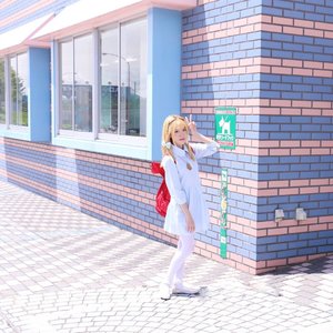 I look so small in this photo 😭😭.. btw ini mini market deket toilet umum tapi tempatnya lucu banget 💙💙 #clozetteid #fashion #kawaii #sapporo #hokkaido #japan #japantrip #japantravel #japanlife #clozettexairasia #klfwrtw2016